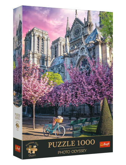 Trefl Pappussel Trefl 1000 Bitar Premium Notre Dame - Pink - ONE SIZE