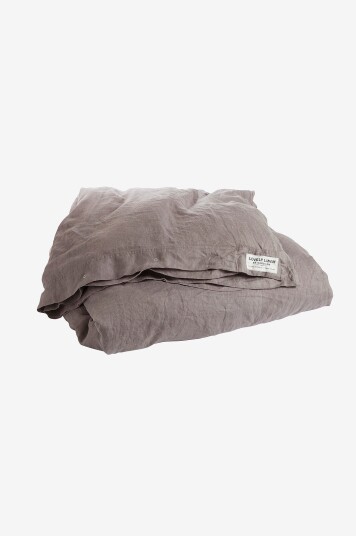 Lovely Linen Dynetrekk Misty i vasket lin Grå