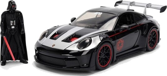 Star Wars Lekebil 1:24 Darth Vader Og Porsche 911 Gt3 Rs