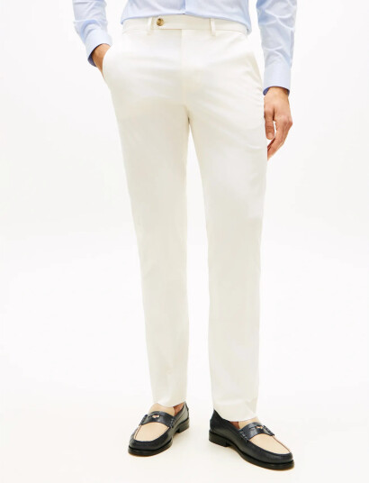 Tommy Hilfiger Dc Denton Clean Chino Cream 33 x 34 Tommy Hilfiger Dc Denton Clean Chino Cream 33 x 34