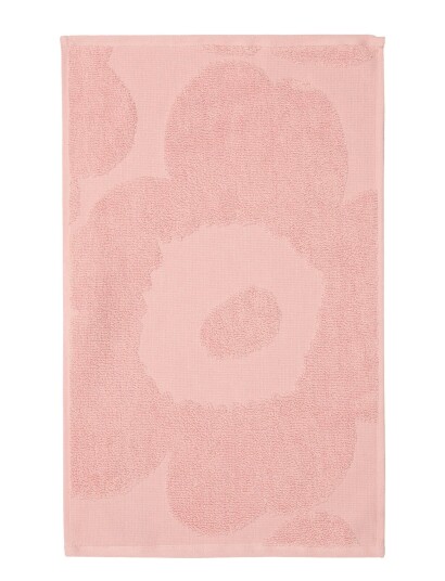 Marimekko Unikko Guest Towel 32X50Cm Pink Home PINK POWDER 32X 50CM