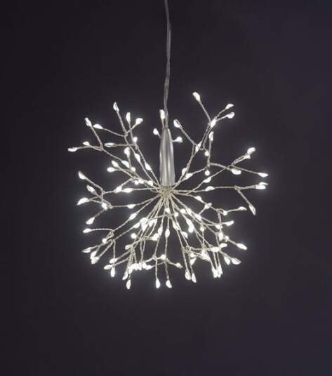 Snøkule lampe med 120 Led-lys