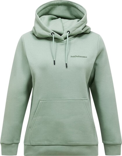 Peak Performance Women's Original Small Logo Hood Green Valley XL