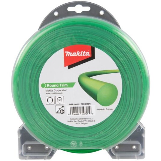 Makita E-02749 Trimmertråd rund 2,4 mm x 15 m, Hagemaskiner Makita E-02749 Trimmertråd rund 2,4 mm x 15 m, Hagemaskiner