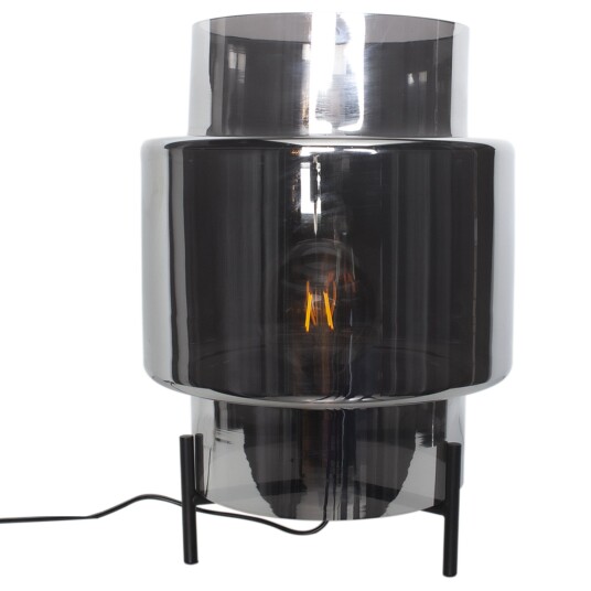 By Rydéns Ebbot bordlampe Røykgrå 37 cm 1687022-02-0 1687019-01-0