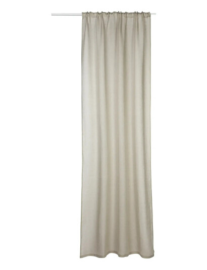 Gripsholm Curtain Linen Linen 150X300 1 P Beige 150X300CM