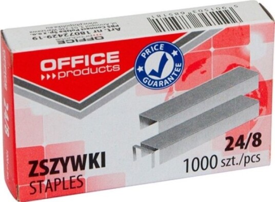 Office Products Zszywki Office Products 24/8 1000Szt.