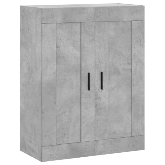 vidaXL Highboard betong grå 69,5x34x180 cm konstruert tre 8720845489953 vidaXL Highboard betong grå 69,5x34x180 cm konstruert tre 8720845489953