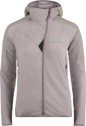 Klättermusen Women"s Embla Hood Jacket Ridge Grey/Purple Dove M