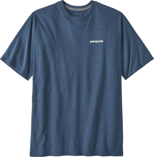 Patagonia Men's P-6 Logo Responsibili-tee Utility Blue M