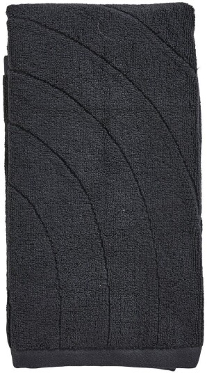 Zone Time håndkle 50x100 cm Black