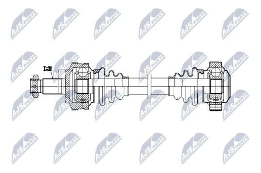 Nty Drivaksel NTY NPW BM 215 Nty Drivaksel NTY NPW BM 215