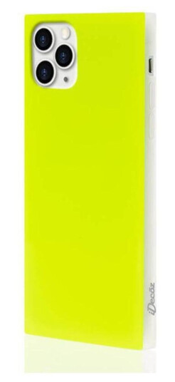 IDecoz iPhone 11 Pro iDecoz Deksel - Neon Gul
