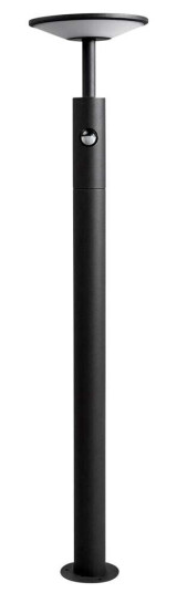 Lucande LED-gatelampe Fenia med bevegelsessensor, 100 cm