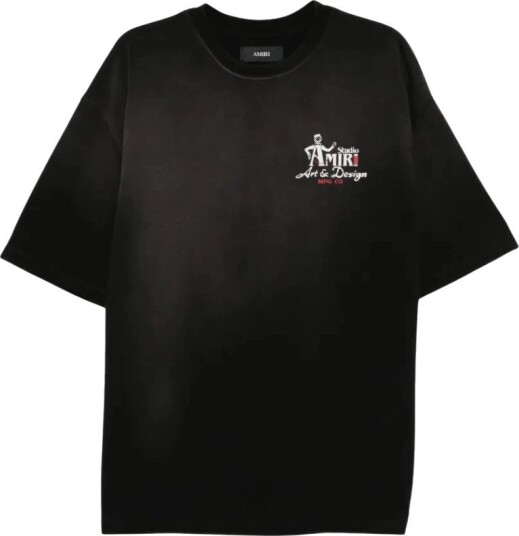Amiri Herre Topper Svart XL, Amiri Herre Topper Svart XL,