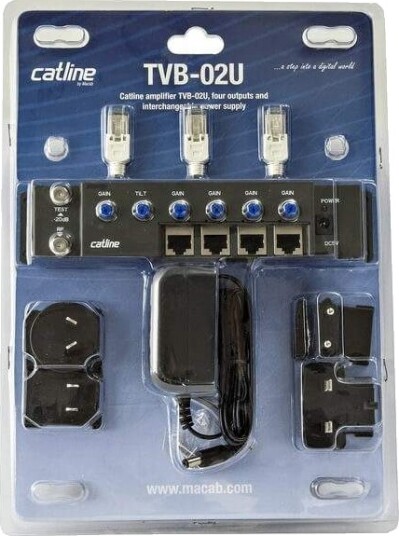 TELEVES Forsterker Catline TVG 02U