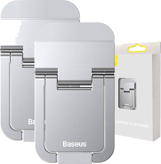 Baseus Slim Laptopstativ (2-pk) Sølv Baseus Slim Laptopstativ (2-pk) Sølv