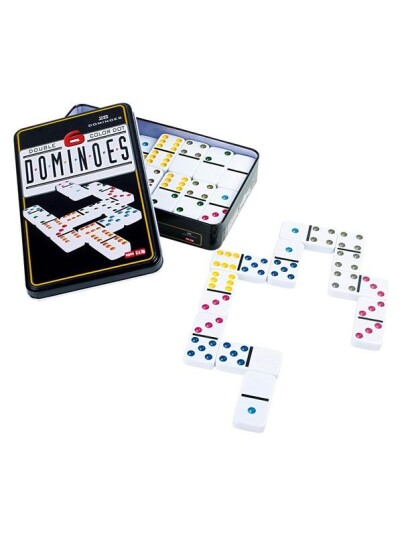 Small Foot  Domino Game 6 Colors
