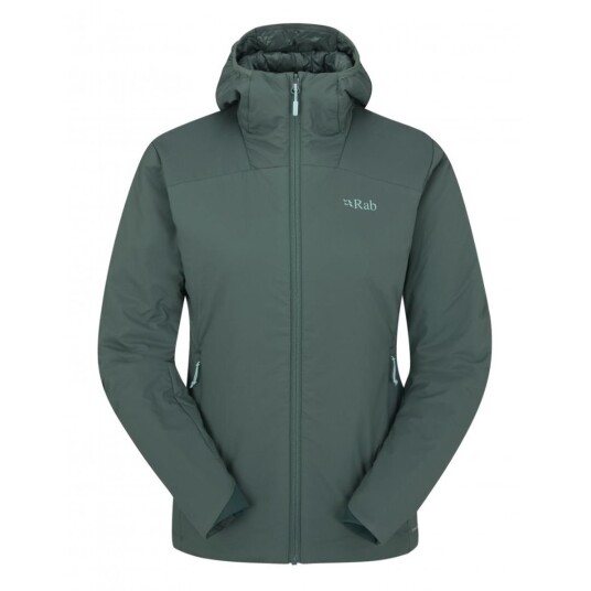 Rab  Xenair Alpine Light Jacket Wmns Dame, Gns Green Slate, 14