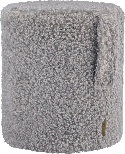 Blomus Pouf 40 Cm Ø 35 Cm Teddy Sharkskin Grey Ø 35CM Blomus Pouf 40 Cm Ø 35 Cm Teddy Sharkskin Grey Ø 35CM