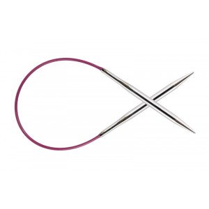 KnitPro Nova Metall Rundpinner Messing 40cm 2,00mm / 15.7in US0