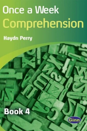 Once A Week Comprehension Book 4 (International)
