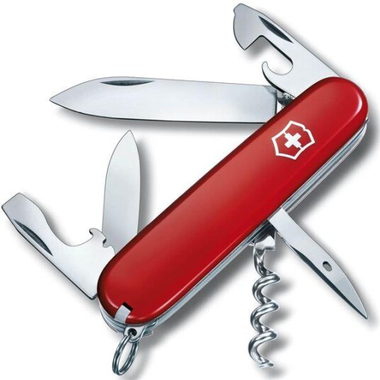 Victorinox - Spartan lommekniv 91 mm 12 funksjoner b rød Victorinox - Spartan lommekniv 91 mm 12 funksjoner b rød
