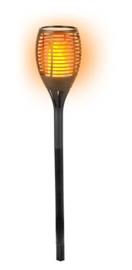 Solcellelys - fakkel med flammeeffekt