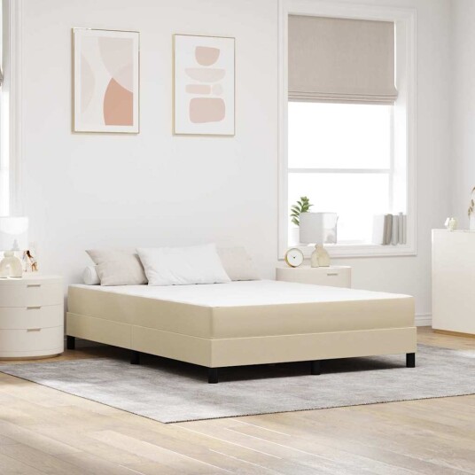Sengemadrass med madrass grønn 160 x 200 cm stoff