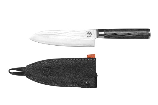 Øyo Skarvet santoku kokkekniv 16 cm grå Øyo Skarvet santoku kokkekniv 16 cm grå