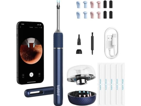 Bebird Note 5 Pro Ørerens med Kamera og Tilbehør