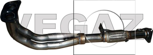 Eksosrør VEGAZ HOR-115