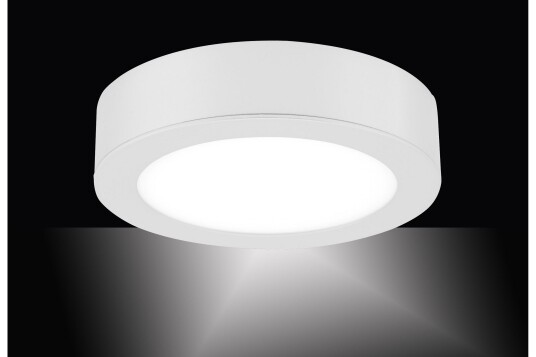Plafond Oskar Medium Hvit|Svart