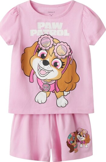 Name It Nmfmam Paw Ss Nightset Cplg Pink 104