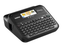 Brother P-Touch PT-D610BTVP Etikettmaker S/H termotransfer 24 mm bredde 180 x 360 dpi inntil 30 mm/sek USB Bluetooth 5.0 kutter 7-linjers utskrift utskriftsforhåndsvisning speilutskrift vertikal utskrift flerkopiutskrift svart