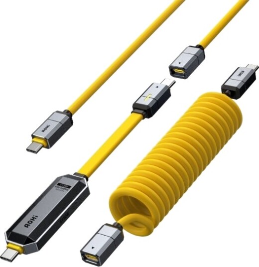 Usb-Kabel Aohi Kabelsett Usb-C Med Flashminne Aohi The Future Magflash 2-I-1 512Gb Usb-Kabel Aohi Kabelsett Usb-C Med Flashminne Aohi The Future Magflash 2-I-1 512Gb