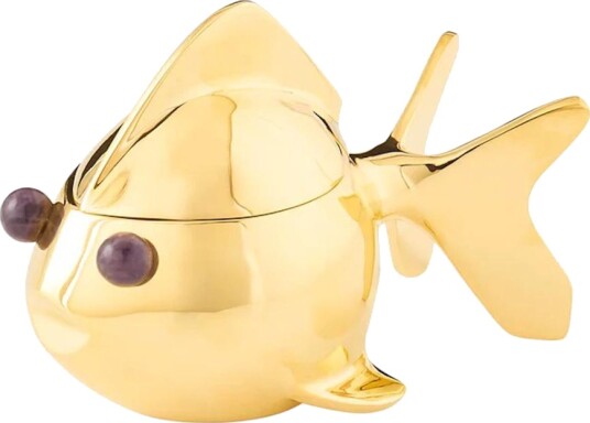 Jonathan Adler Brass Goldfish Boks 16,5x9,5