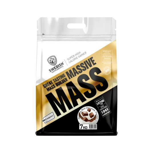 Swedish Supplements Massive Mass 7kg - Heavenly Rich Chocolate Swedish Supplements Massive Mass 7kg - Heavenly Rich Chocolate