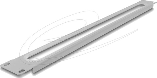 Delock Rack Kabelhåndteringsrutepanel Med ÅpningsOg Kantbeskyttelse Gray Ral 7035 1U 19" 67276