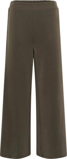 My Essential Wardrobe Mwhelle Wide Pant   Brown   XS Long