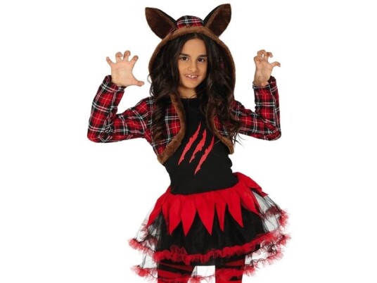 Fiesta Wolf Girl Kostume Fiesta Wolf Girl Kostume