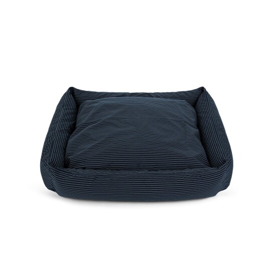 Fossflakes Petbed Medium 70X90 Navy Pinstripe Pet-Bed-070-090-103