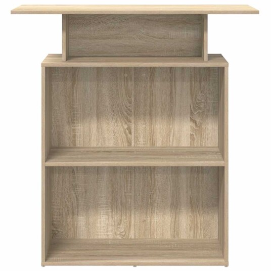 Resepsjonspult sonoma eik 100x40x104 cm konstruert tre