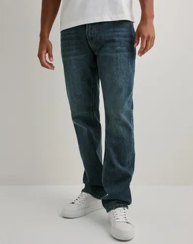 Woodbird WBJay Koi Jeans Loose fit jeans Blå