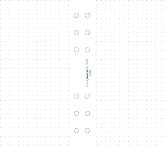Personal Noteark Dotted Hvide