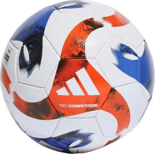 Adidas Tiro Competition Ball White/Black/Team Solar Orange/Royal Blue 5 Adidas Tiro Competition Ball White/Black/Team Solar Orange/Royal Blue 5