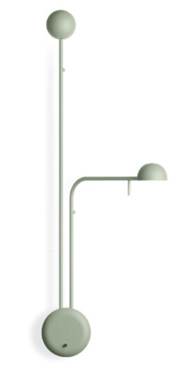 Vibia Pin Vegglampe 1686 On/Off Grønn Vibia Pin Vegglampe 1686 On/Off Grønn