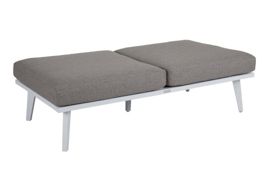Brafab Villac 2-seter modul Hvit med beige pute Hvit Brafab Villac 2-seter modul Hvit med beige pute Hvit