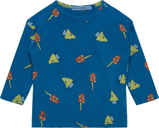 Bobo Choses Mush Monster Duo All Over T Shirt BLUE 89 Bobo Choses Mush Monster Duo All Over T Shirt BLUE 89