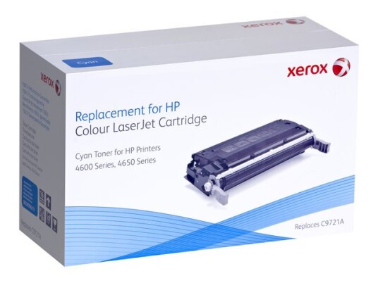 Xerox - Cyan - Kompatibel - Tonerpatron Alternativ For: Hp C9721a - For Hp Color Laserjet 4600 4600Dn 4600Dtn 4600Hdn 4600N